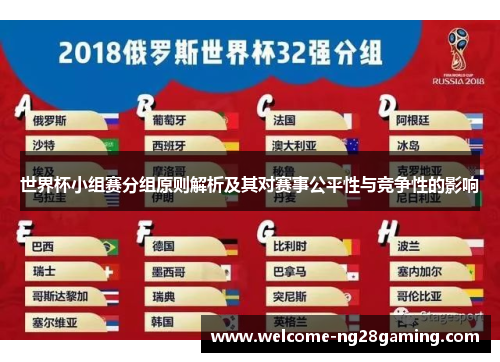 世界杯小组赛分组原则解析及其对赛事公平性与竞争性的影响